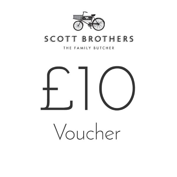 £10 Gift Voucher Scott Brothers Butchers