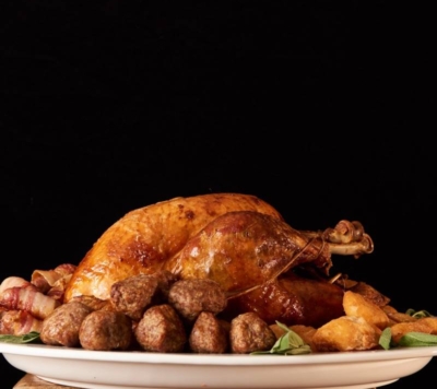 Whole Turkey (All Boned, Rolled & Stuffed)