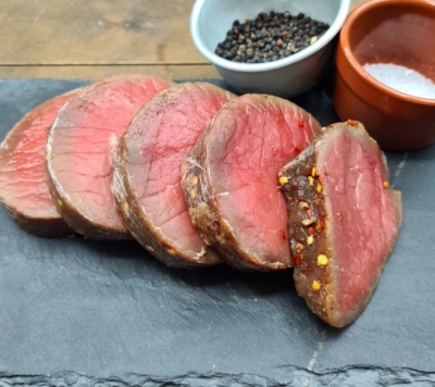 Salt & Pepper Dry-aged Rump Medallions (5 x 90g)