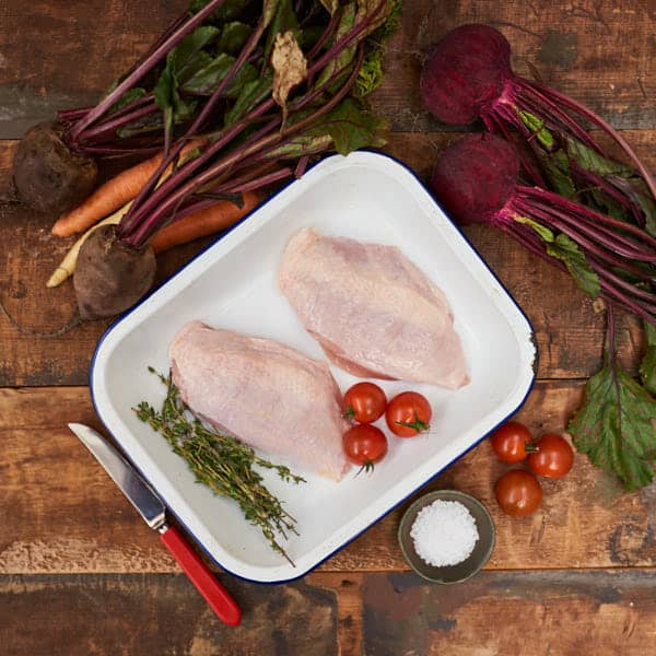 Chicken Fillets (Skin On) (2x 200g)
