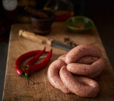 Pork, Mango & Chilli Sausages (454g)