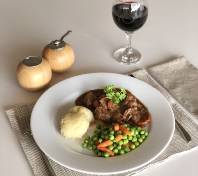 Scotch Stewing Steak, Potatoes & Vegetables
