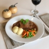 Braising Steak, Potatoes & Vegetables