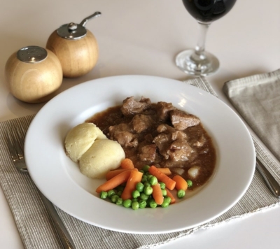 Lamb Casserole, Potatoes & Vegetables