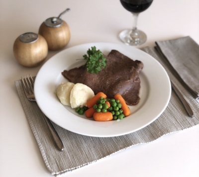 Roast Silverside, Potatoes & Vegetables