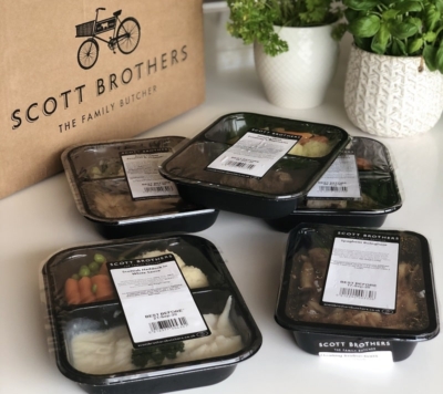 Gammon Steak, Roast Potatoes & Vegetables