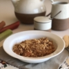 Rhubarb Crumble