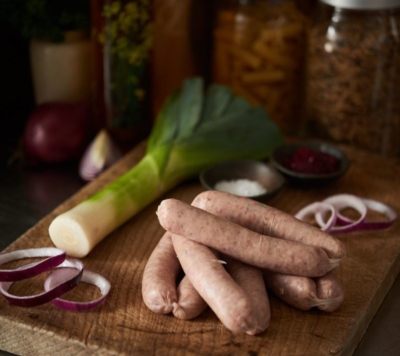 Pork & Leek Sausages (454g)